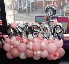 ARREGLOS CON NUMEROS PERSONALIZADOS - ALE DE LUCA arte con globos