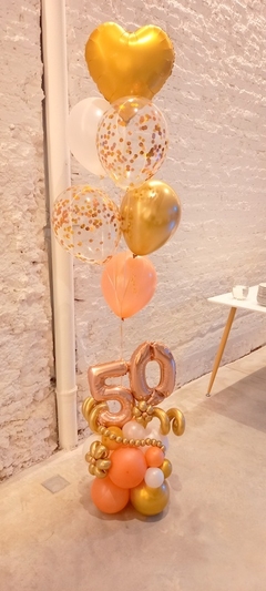 BOUQUETS DE GLOBOS CON HELIO