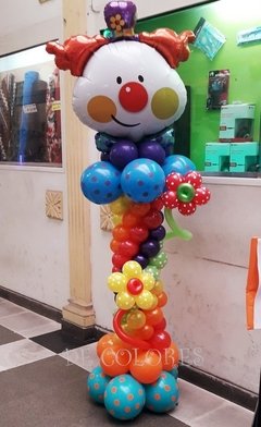 COLUMNAS DECORADAS - ALE DE LUCA arte con globos