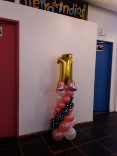 COLUMNAS DECORADAS - ALE DE LUCA arte con globos