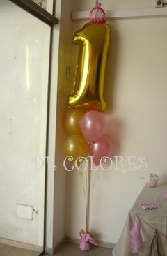 GLOBOS LETRAS Y NUMEROS 36" - comprar online