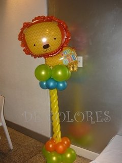 COLUMNAS DECORADAS - ALE DE LUCA arte con globos