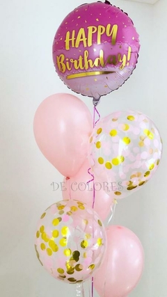 BOUQUETS DE GLOBOS CON HELIO