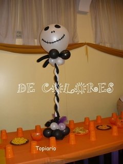 CENTRO DE MESA - ALE DE LUCA arte con globos