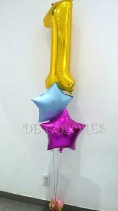 GLOBOS LETRAS Y NUMEROS 36"