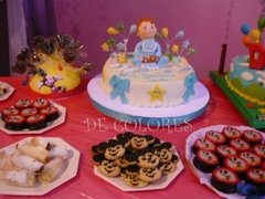 CANDY BAR Y MESAS DULCES - ALE DE LUCA arte con globos