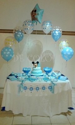 CANDY BAR Y MESAS DULCES - ALE DE LUCA arte con globos