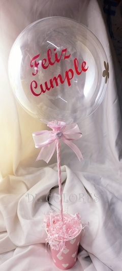 BALLON CAKE TOPPER MINI BURBUJA - comprar online