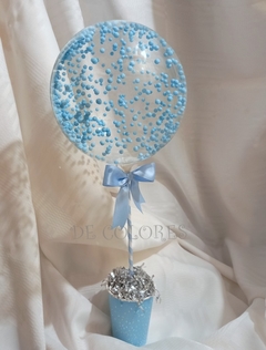 BALLON CAKE TOPPER MINI BURBUJA