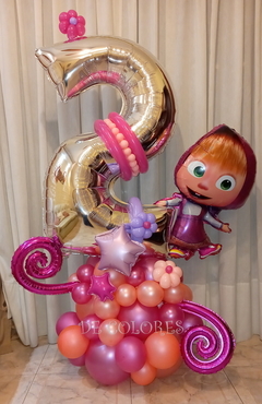 ARREGLOS CON NUMEROS - ALE DE LUCA arte con globos