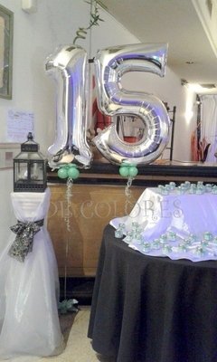 GLOBOS LETRAS Y NUMEROS 36" - tienda online