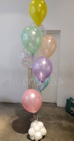 GLOBOS CON CONFETTI