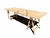 Mesa Tablon 200x80 con Caballetes de Pino - comprar online