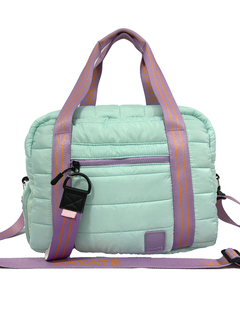 Bolso Sport Puffer Aqua