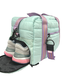 Bolso Sport Puffer Aqua en internet