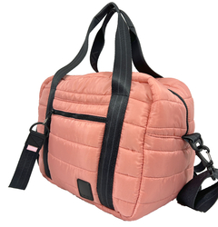 Bolso Sport Puffer Salmón - comprar online