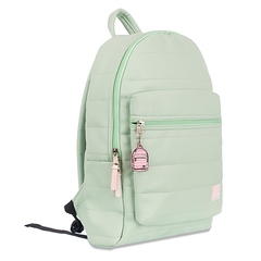 Mochila Nube Cuero Verde Agua - comprar online