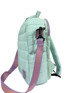 Matera Puffer Porta Notebook Aqua - tienda online