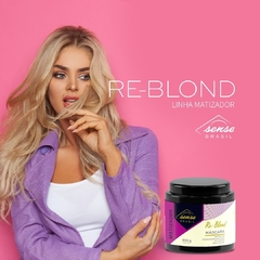 Máscara Matizadora Sense Brasil Re-Blond 500g - comprar online