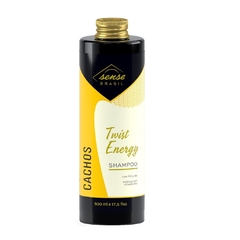 Kit Shampoo e Máscara Condicionadora Para Cabelos Cacheados Sense Brasil Twist Energy - comprar online