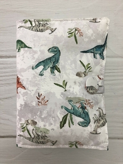 FUNDA LIBRETA SANITARIA MPERMEABLE DINOS