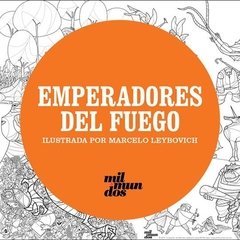 Libro Desplegable Para Pintar : : Emperadores Del Fuego