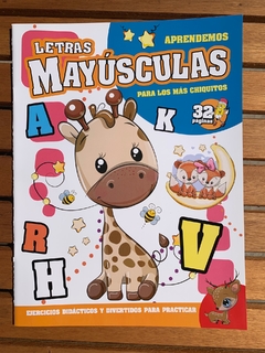 APRENDEMOS LETRAS MAYUSCULAS PARA LOS MAS CHIQUITOS 32 PAGINAS por INFANTIL