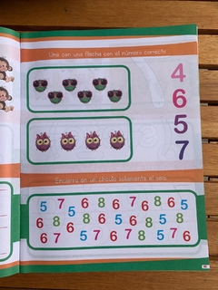 APRENDEMOS NUMEROS PARA LOS MAS CHIQUITOS 32 PAGINAS por INFANTIL - comprar online