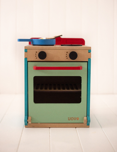 99/Cocina con horno - Madera (incluye espátula, sartén y huevo frito!) - comprar online