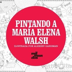 Lámina Gigante 360º para piso Mil Mundos - Pintando A María Elena Walsh - comprar online