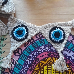 Banderin crochet OJITOS - Min Deco