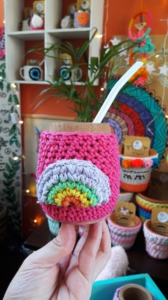 MATE ARCOIRIS CROCHET