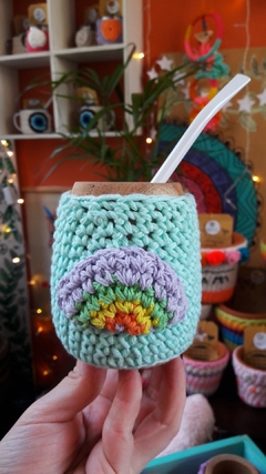 Imagen de MATE ARCOIRIS CROCHET