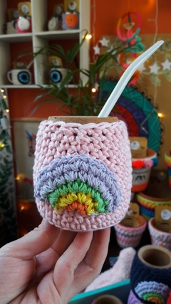 MATE ARCOIRIS CROCHET - comprar online