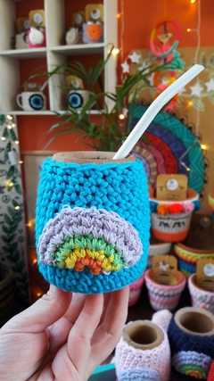 MATE ARCOIRIS CROCHET