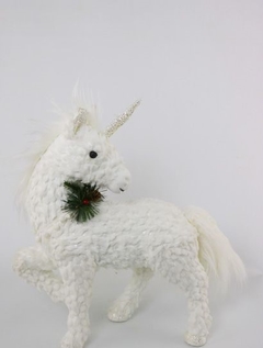 Figura Unicornio Navidad