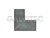Codo Rectangular Galvanizado 2x4 90° - comprar online