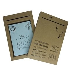 Calendarios de hojas plantables -ECO1