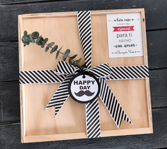 CAJA CON TAPA - HAPPY DAY # 2 - comprar online