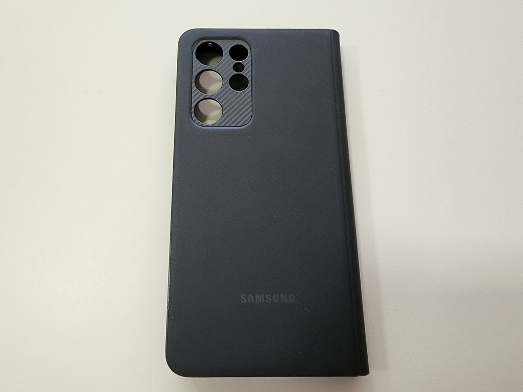 Case Clear View S-Pen Samsung S21 Ultra Original (Usado)