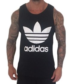 Camiseta Regada Adidas Originals Black - comprar online