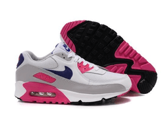 Tênis Nike Air Max 90 Essential Branco e Rosa