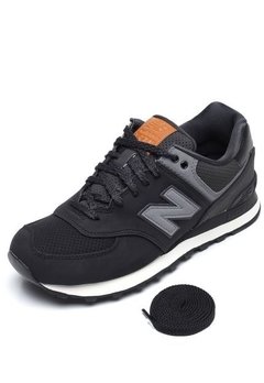 New Balance Tênis New Balance 574 Preto