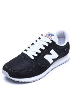 New Balance Tênis New Balance Lifestyle 220 Preto/Branco