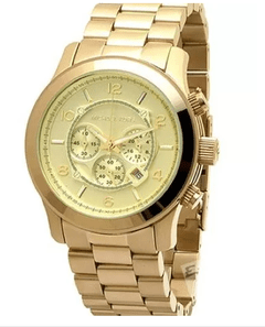 Michael Kors Mk8077 Oversized Unissex Dourado