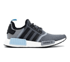 Tênis Adidas NMD R1 Runner Cinza, Preto e Azul