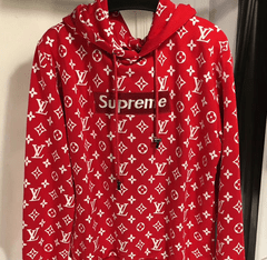 moletom louis vuitton Supreme