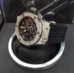 relogio King Power 0784 Prata hublot - comprar online