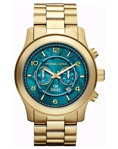 Michael Kors Mk8315 Dourado Grande Mapa Original