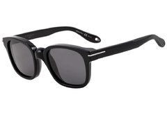 GIVENCHY GV 7000 S - ÓCULOS DE SOL 807 TD PRETO BRILHO/ PRETO POLARIZADO - Lente 5,0 cm